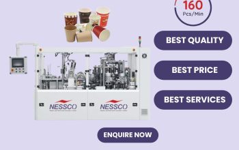 Nessco Fully Automatic Paper Cup Machine: Enhance Production